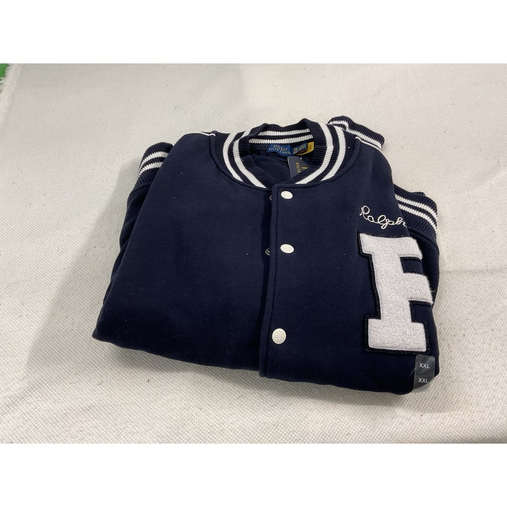 $398 Polo Ralph Lauren women's Sz 2XL NY‎ State Champs Varsity Stadium jacket